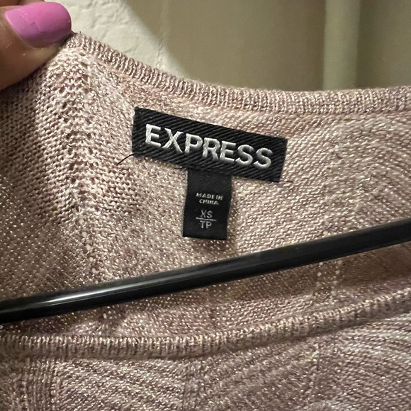 Express Pattern Sweater Dress - Picture 4 of 5